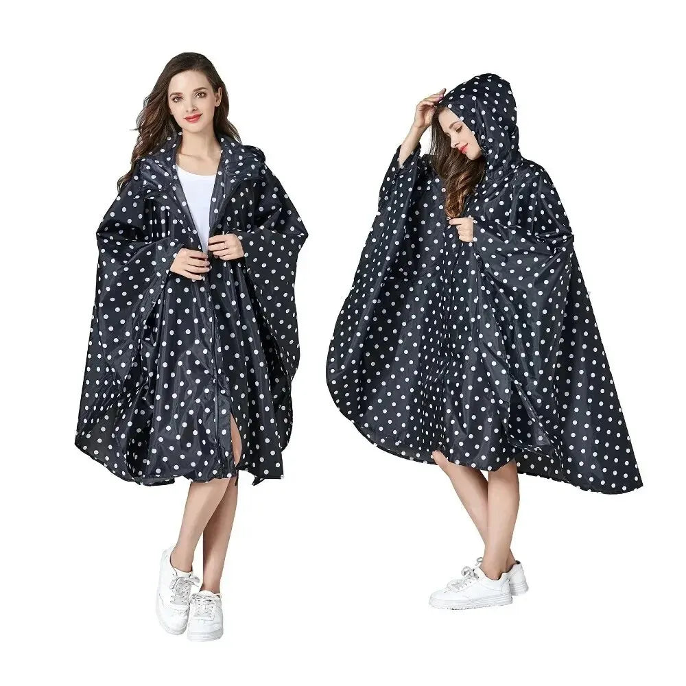 Women's Outdoor Poncho Raincoat