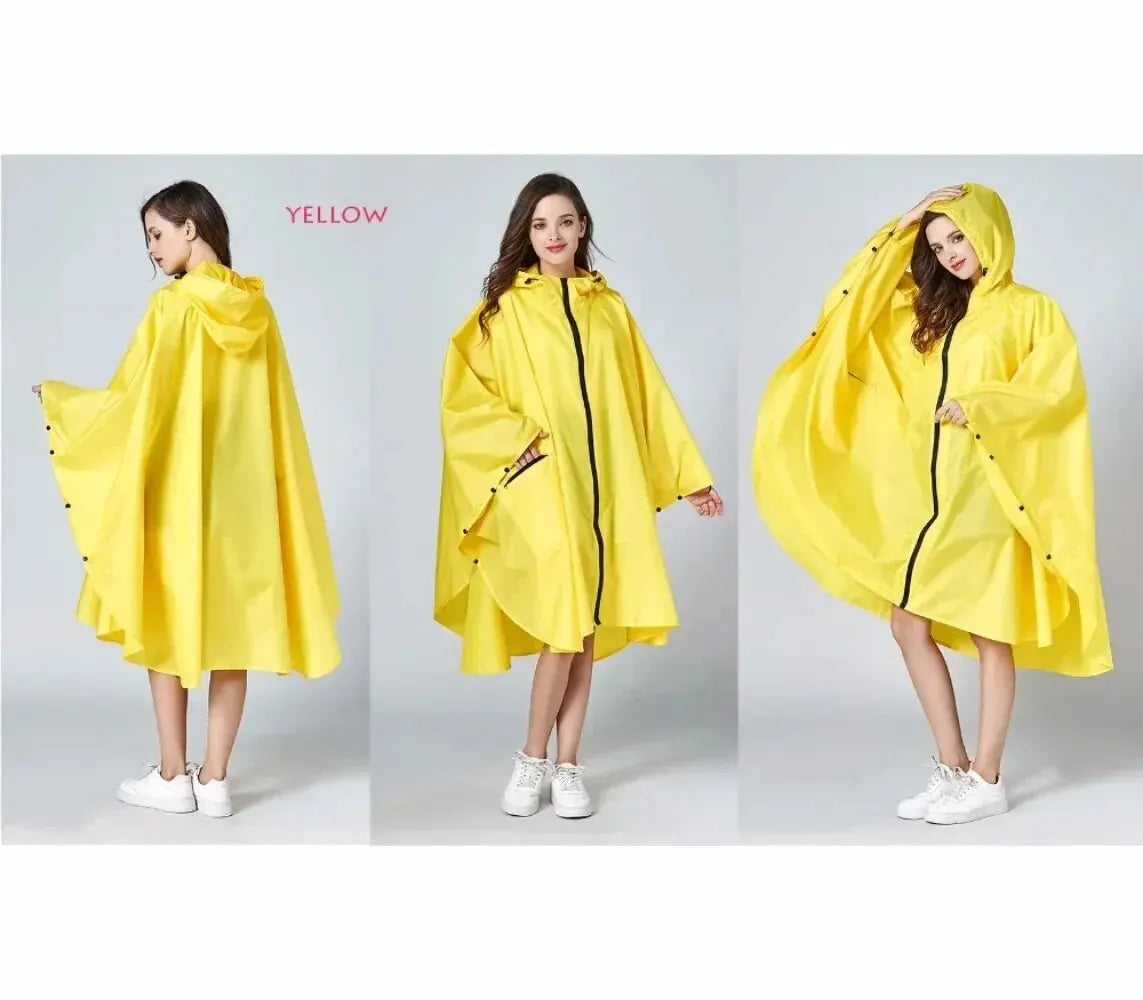 Women's Outdoor Poncho Raincoat