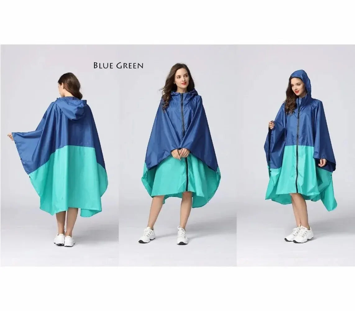 Women's Outdoor Poncho Raincoat