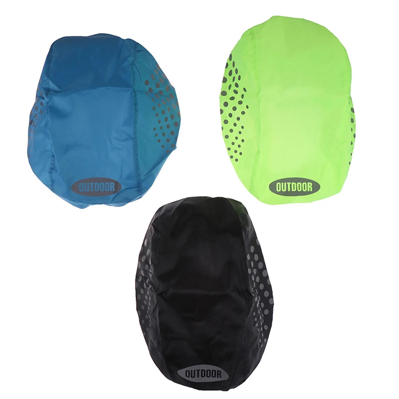 Reflective Waterproof Bicycle Helmet Rain Cover