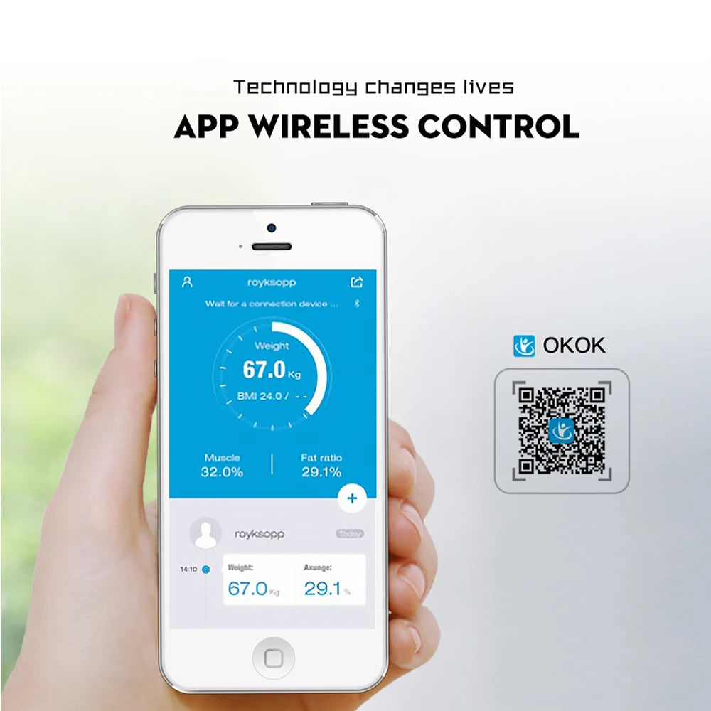 Bluetooth Bathroom Scale