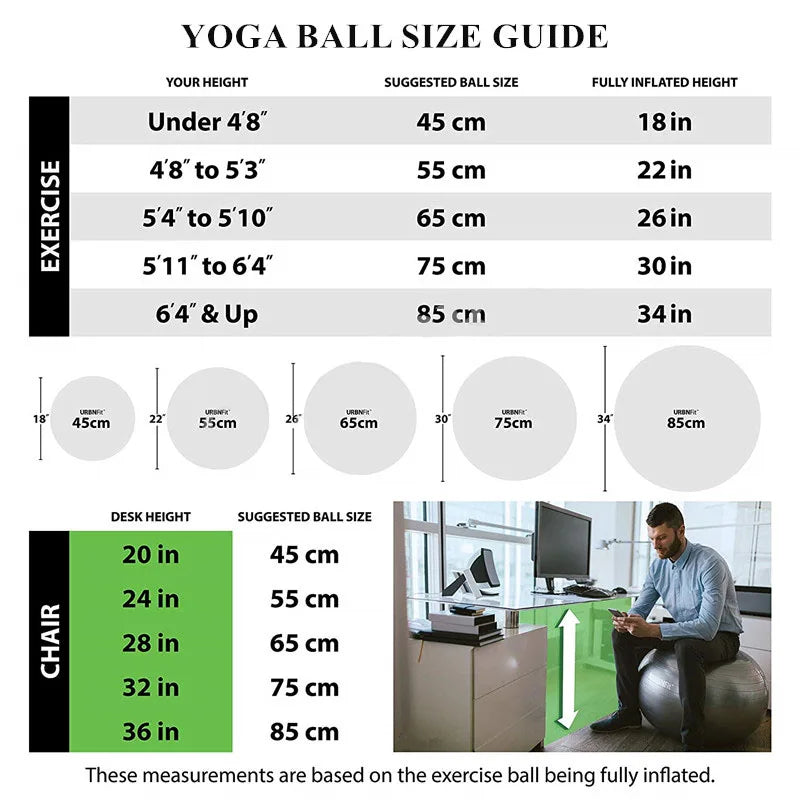 PVC Yoga Fitness Ball