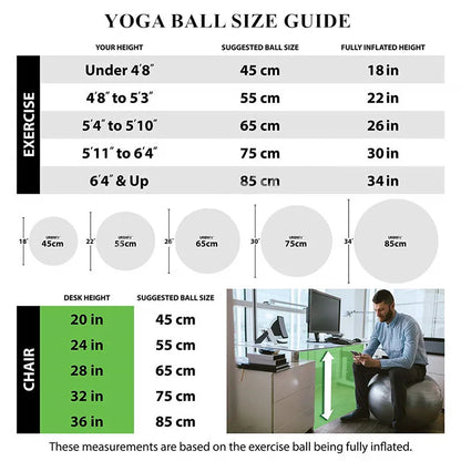 PVC Yoga Fitness Ball