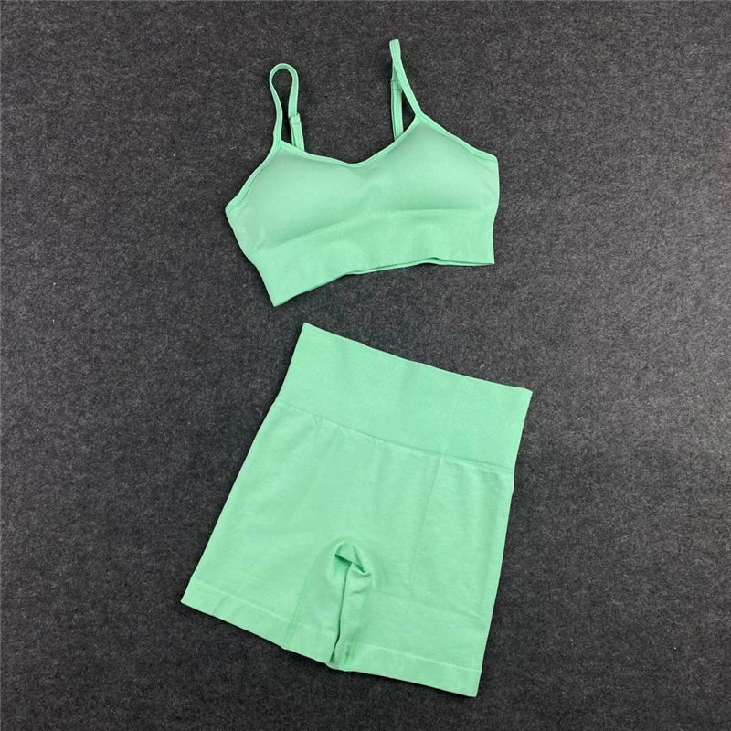 Seamless Women Yoga Set