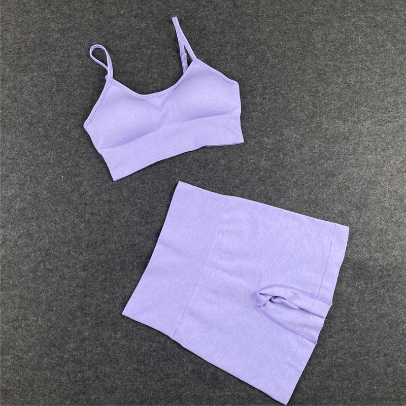 Seamless Women Yoga Set