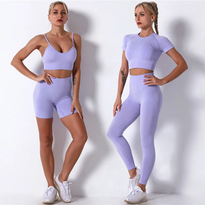 Seamless Women Yoga Set