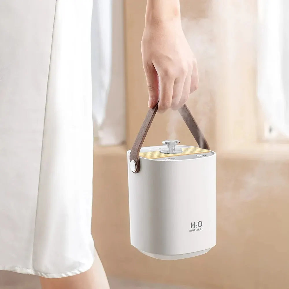 Twist & Mist Double Spray USB Humidifier with Ambient Light