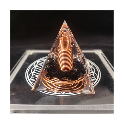 Handcrafted Crystal Pyramid Energy Harmonizer