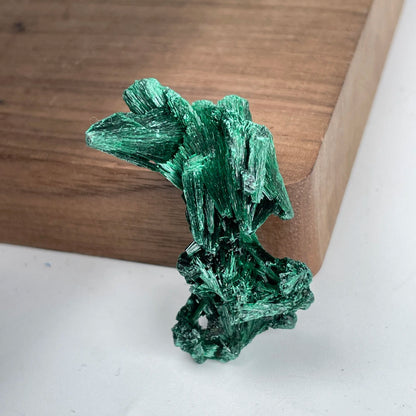 Velvet Malachite Raw Specimen Mineral Collection