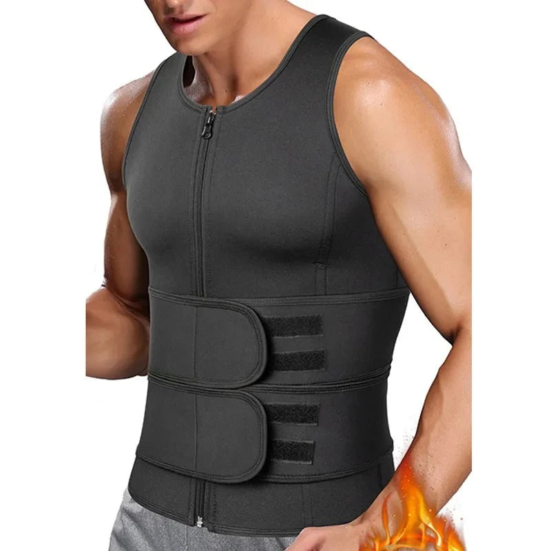 Men's Compression Waist Trainer Vest