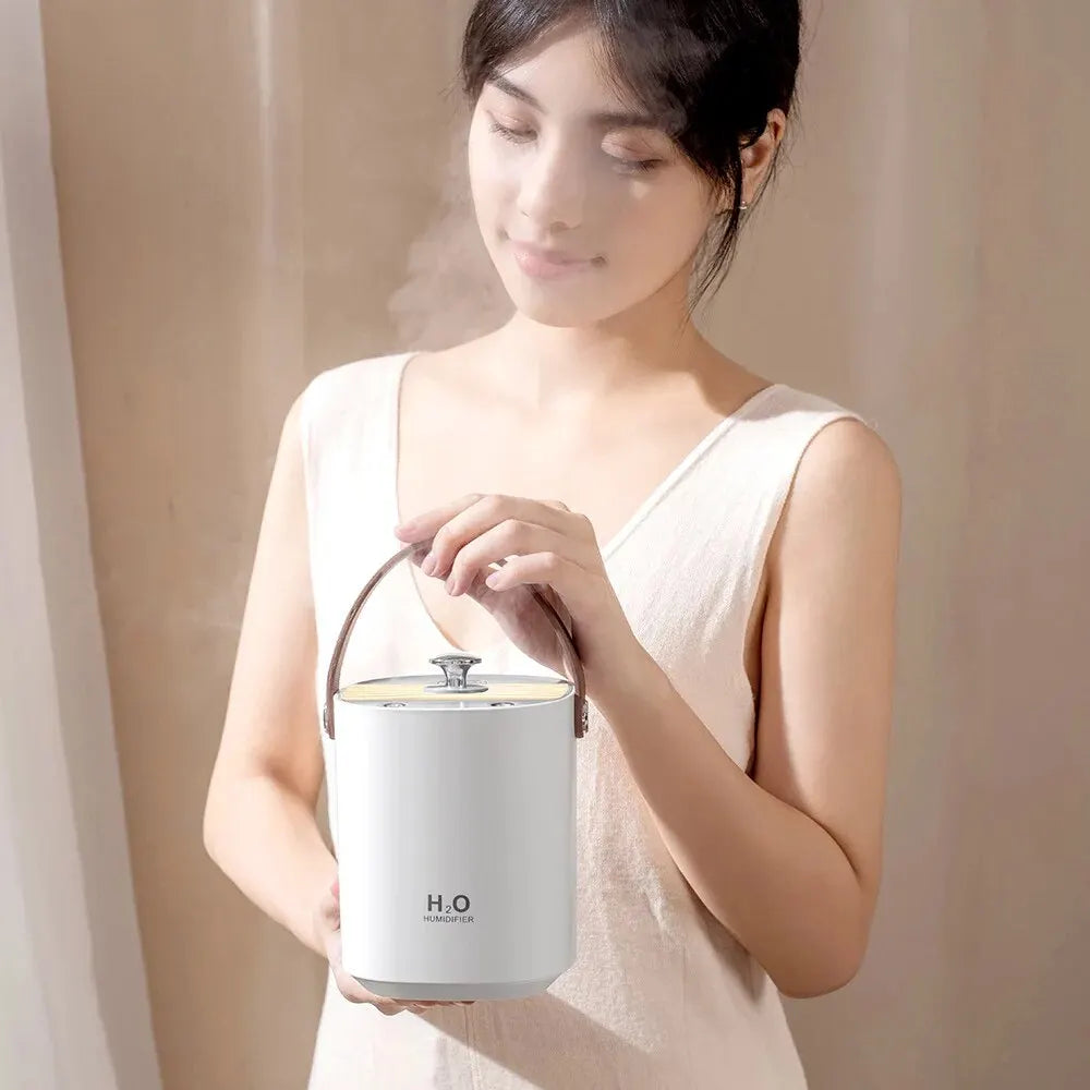 Twist & Mist Double Spray USB Humidifier with Ambient Light