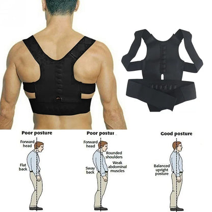 Magnetic Posture Corrector Support Belt