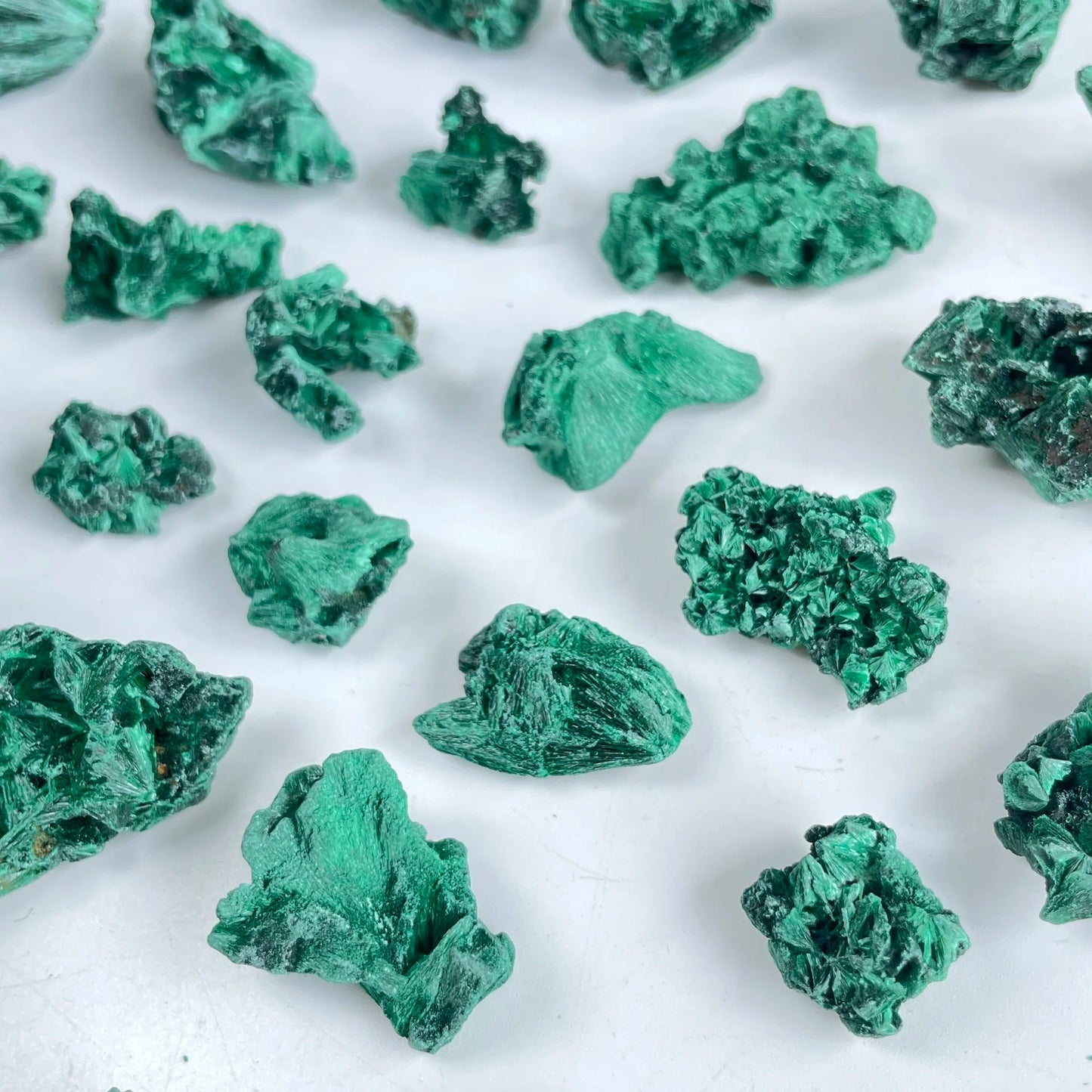 Velvet Malachite Raw Specimen Mineral Collection