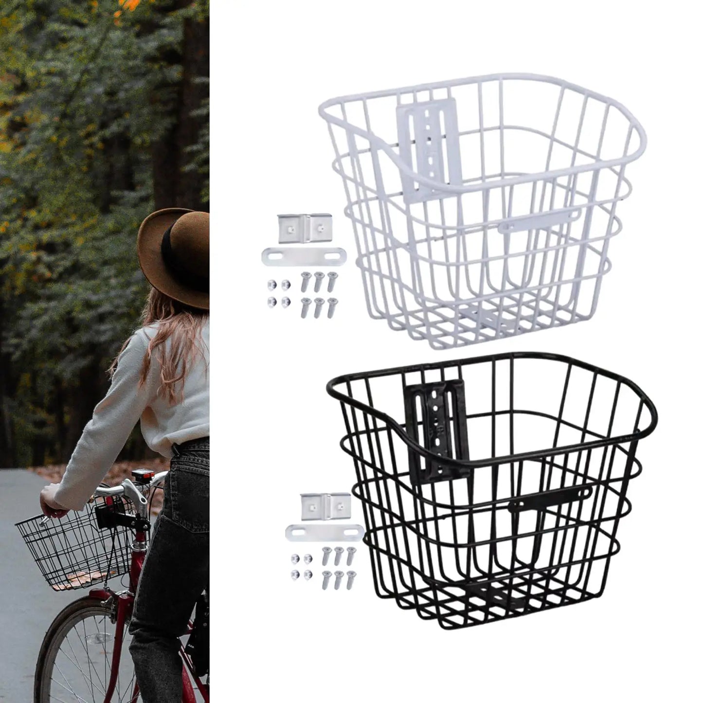 Front Bike Basket: Pet & Cargo Carrier