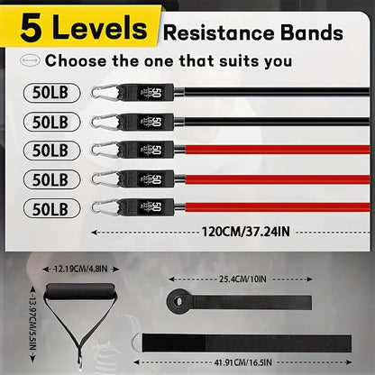 Ultimate Elastic Resistance Bands Set