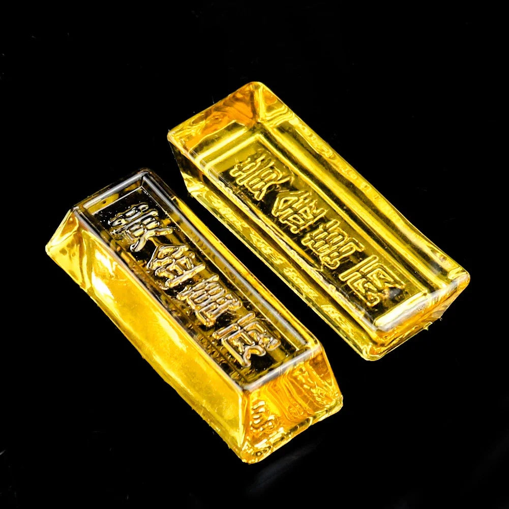 Citrine Gold Bar Figurine