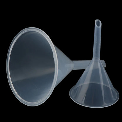 Clear Plastic Filter Funnel Set