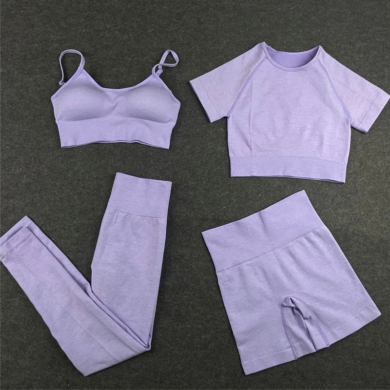 Seamless Women Yoga Set