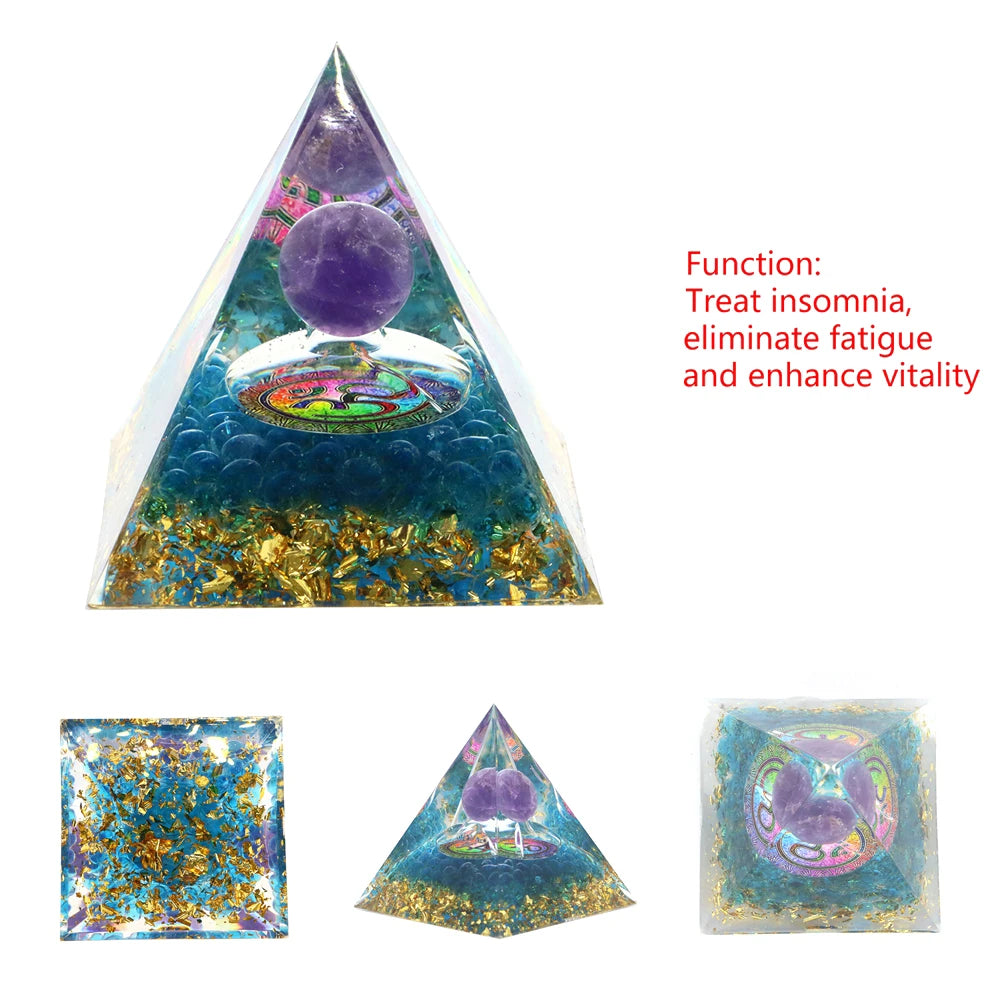 Healing Crystal Pyramid