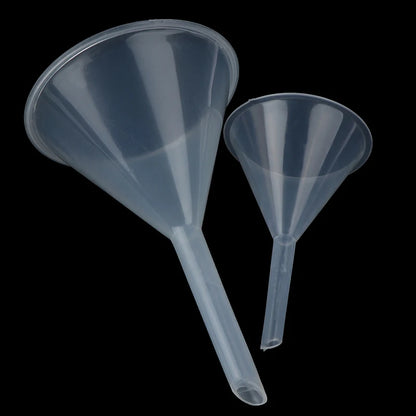 Clear Plastic Filter Funnel Set